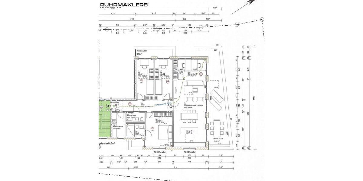 Einfamilienhaus Wetter (Ruhr) - 5 Zimmer, 149 m&sup2;, 1.918&euro; | Angebot:26337248