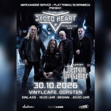 Jaded Heart + Support LIVE@Vinylcafe 30.10.2026 Vinylcafe Schwarzes Gold