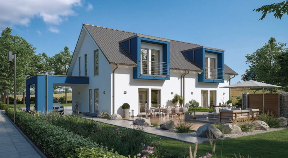 Doppelhaushälfte Duisburg Ruhrort - 4 Zimmer, 120 m&sup2;, 1.937&euro; | Angebot:23806568