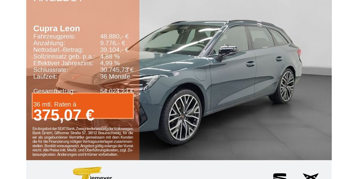 Cupra Leon 7.000 km 44.980 &euro; Bochum 44809