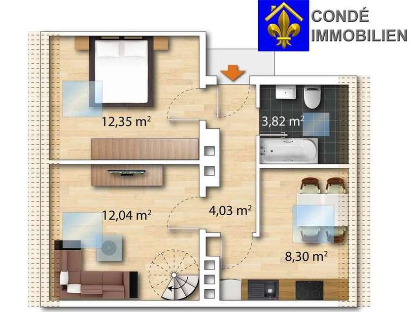Wohnung zum Kaufen in Dortmund - Nordmarkt 78.000 € 68 m²
