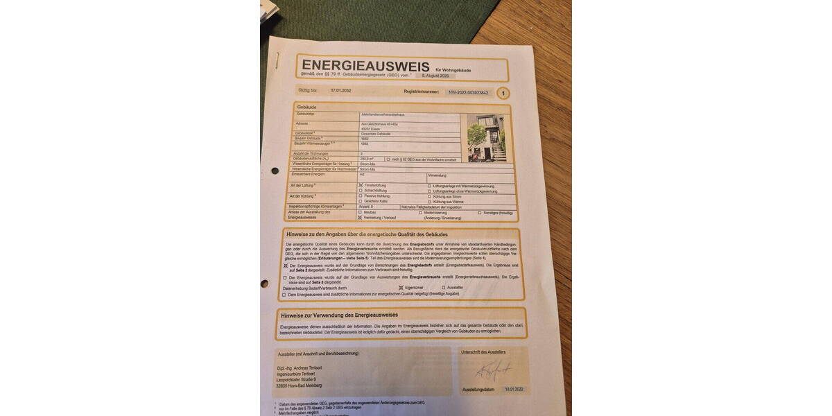 Etagenwohnung Essen Kupferdreh - 5 Zimmer, 150 m&sup2;, 468.000&euro; | Angebot:26122741