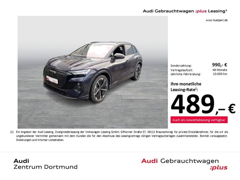 Audi Q4 e-tron 7.090 km 53.833 € Dortmund 44143