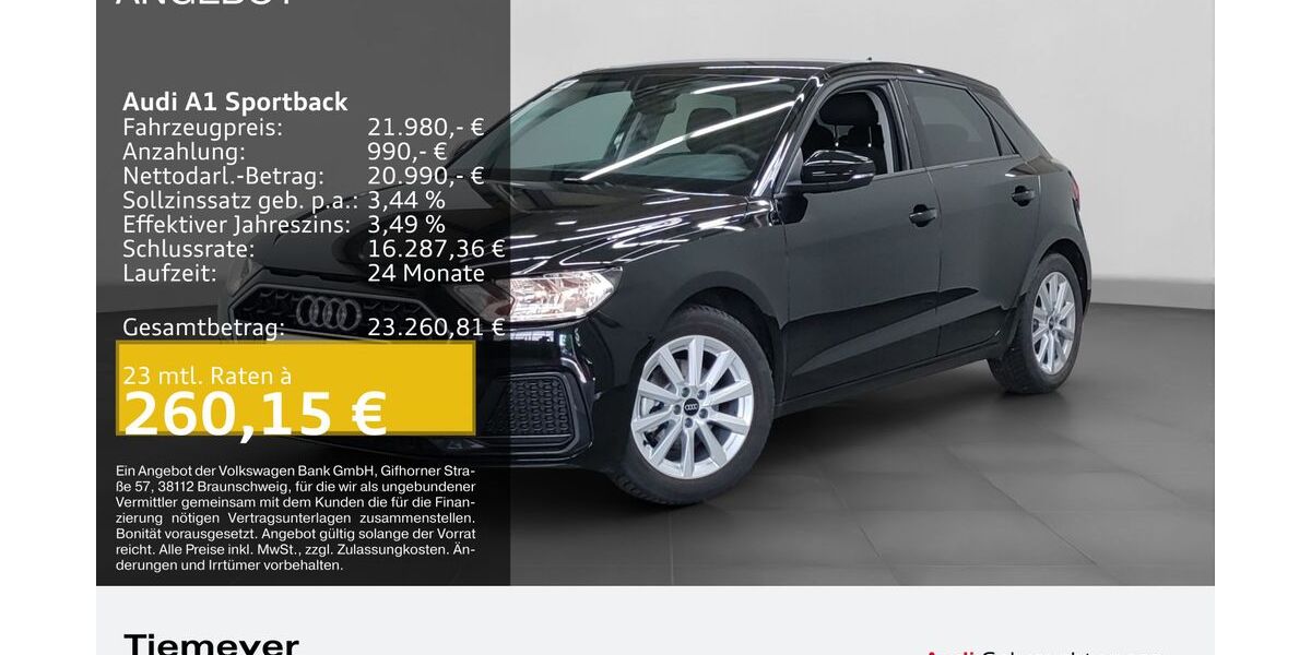 Audi A1 12.982 km 19.980 &euro; Bochum 44809