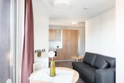 Möbliertes Apartment in Urban living essen Ilive zur Untermiete 1 zimmer