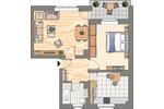 Etagenwohnung Dortmund Bövinghausen - 2 Zimmer, 55 m&sup2;, 443&euro; | Angebot:26237816