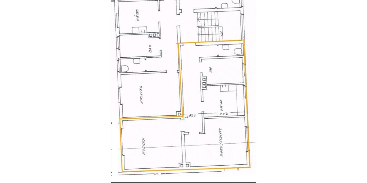 Frisch sanierte EG-Wohnung in zentraler und ruhiger Lage 2 zimmer