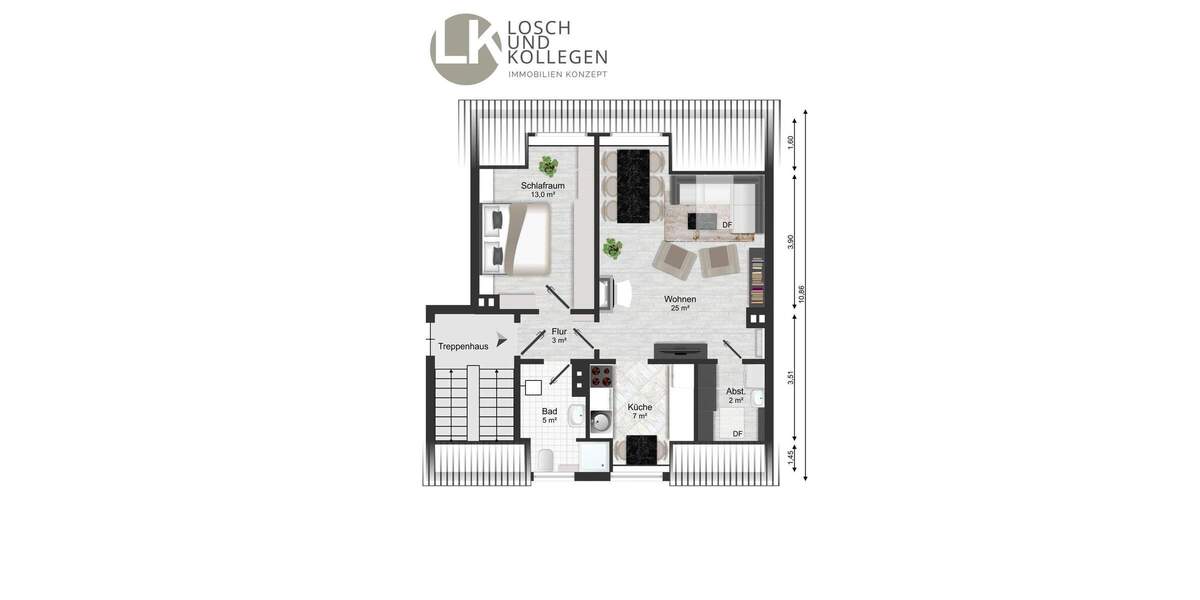 Etagenwohnung Wuppertal Langerfeld - 5 Zimmer, 132 m&sup2;, 289.000&euro; | Angebot:25401705