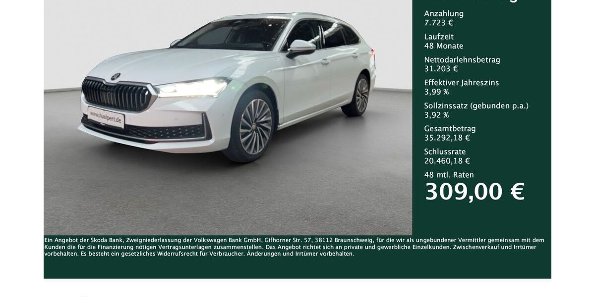 Skoda Superb 16.890 km 38.926 &euro; Dortmund 44309