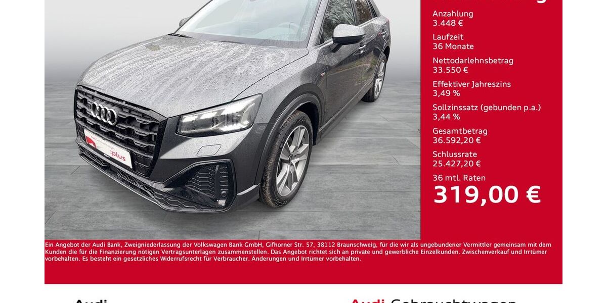 Audi Q2 9.315 km 36.866 &euro; Dortmund 44143