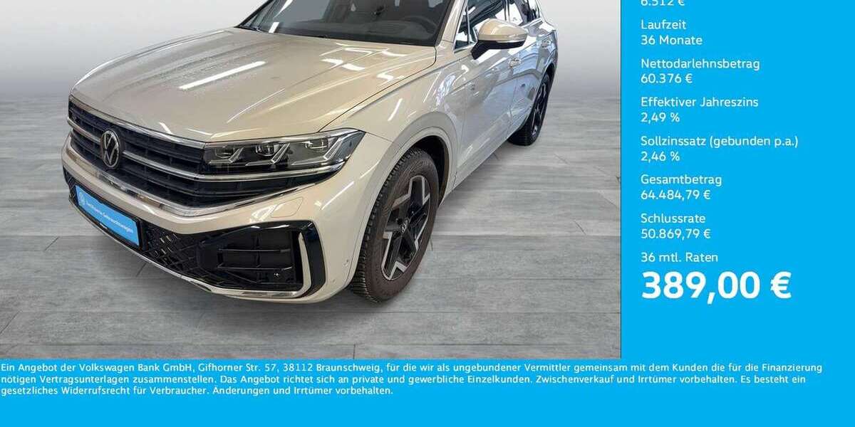 VW Touareg 7.562 km 66.888 &euro; Dortmund 44141