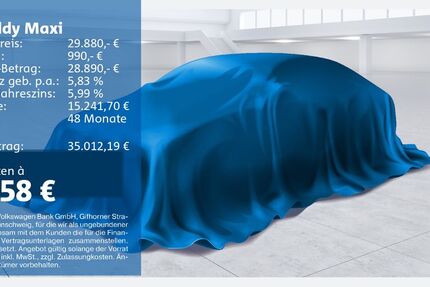 VW Caddy Maxi 18.649 km 29.880 &euro; Recklinghausen 45663