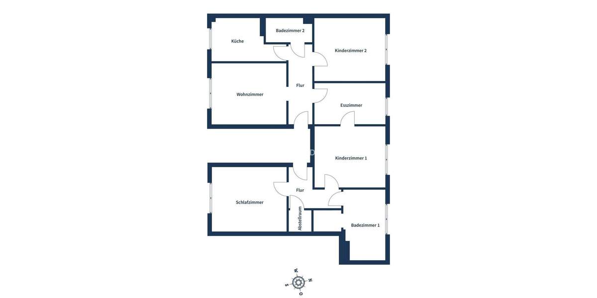 Etagenwohnung Bochum Hamme - 5 Zimmer, 116 m&sup2;, 239.000&euro; | Angebot:25141277