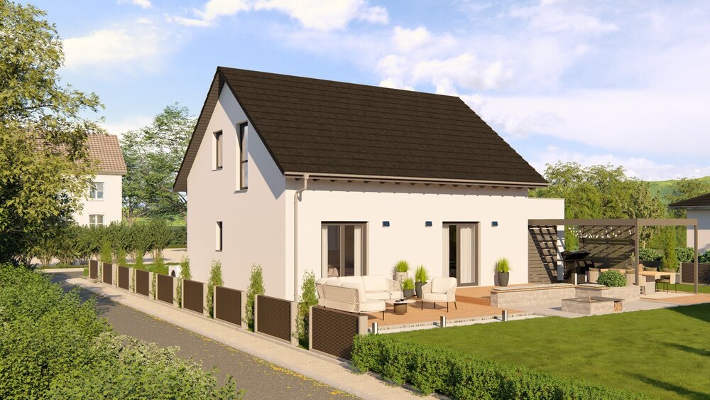 Individuelles Traumhaus gestalten - Flexible Planung und hohe Qualität mit allkauf - Pure 6 - Einfamilienhaus Gevelsberg | Angebot:27334610