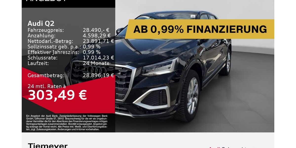Audi Q2 27.062 km 28.490 &euro; Gelsenkirchen 45894