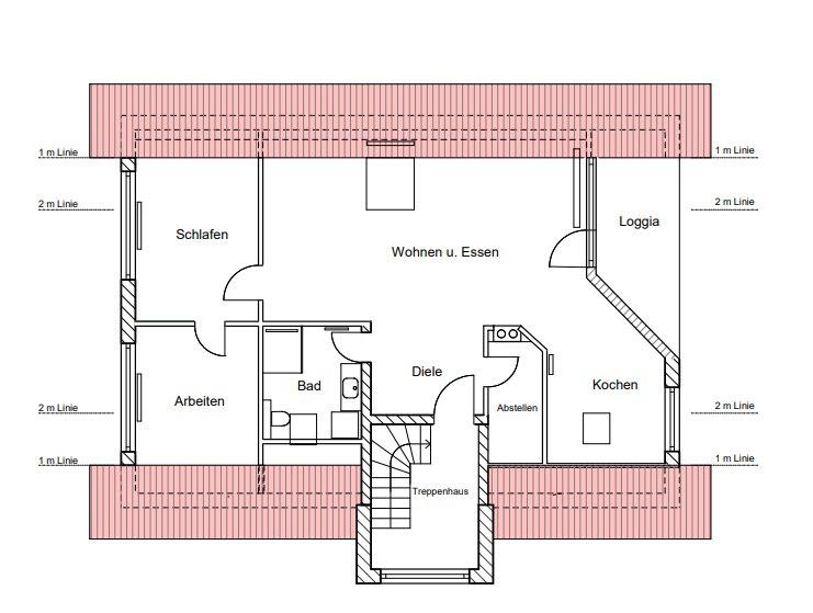 Dachgeschoßwohnung Hattingen Niederbonsfeld - 3.5 Zimmer, 80 m&sup2;, 795&euro; | Angebot:26341753