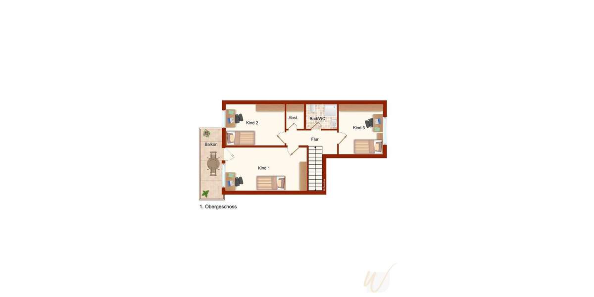 Etagenwohnung Essen Altenessen-Nord - 4 Zimmer, 154 m&sup2;, 399.000&euro; | Angebot:24656814