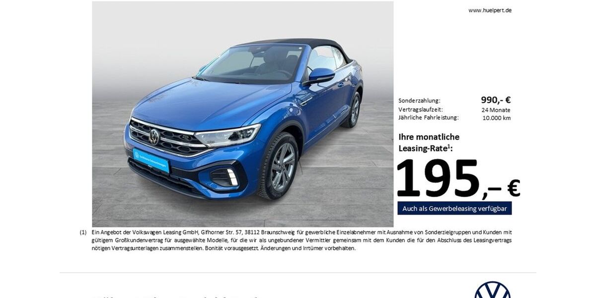 VW T-Roc 19.794 km 28.411 &euro; Dortmund 44379