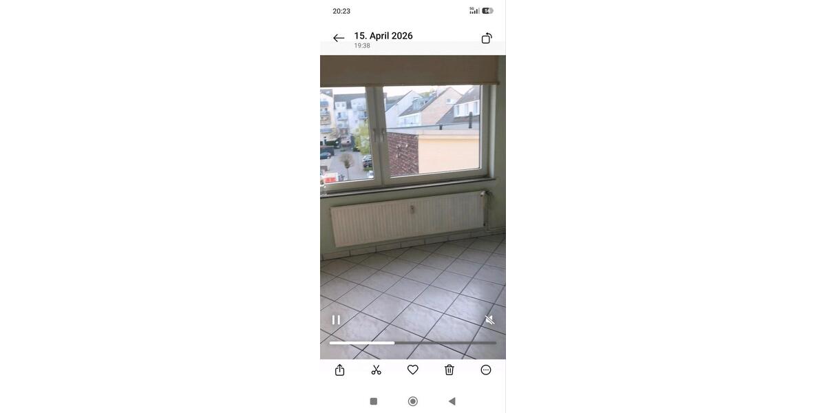 Etagenwohnung Wuppertal Arrenberg - 3 Zimmer, 60 m&sup2;, 600&euro; | Angebot:26123125