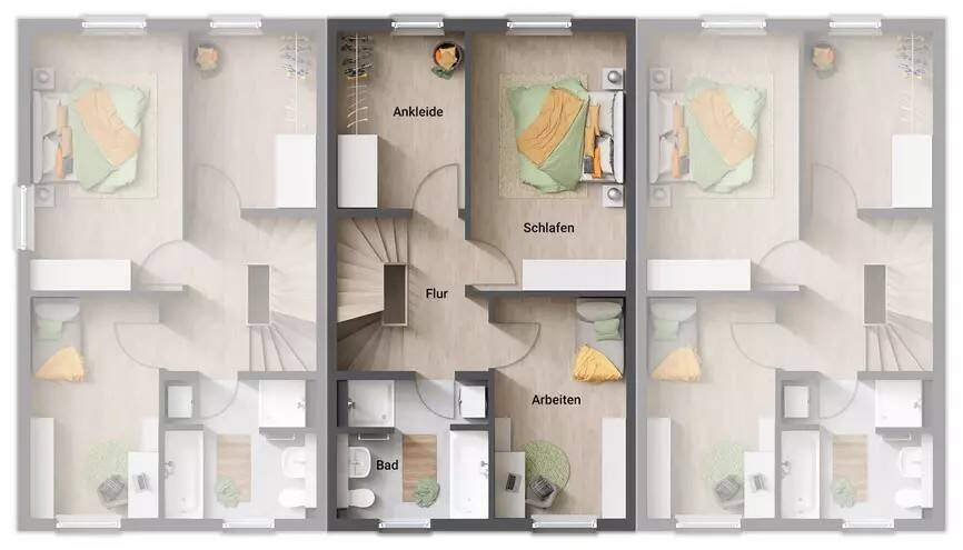 Mehrfamilienhaus, Wohnhaus Bochum Werne - 5 Zimmer, 140 m&sup2;, 287.390&euro; | Angebot:20185176