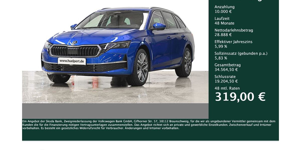 Skoda Octavia 5.274 km 38.355 &euro; Dortmund 44269