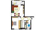 Erdgeschoßwohnung Wuppertal Sedansberg - 2 Zimmer, 58 m&sup2;, 122.900&euro; | Angebot:26048377