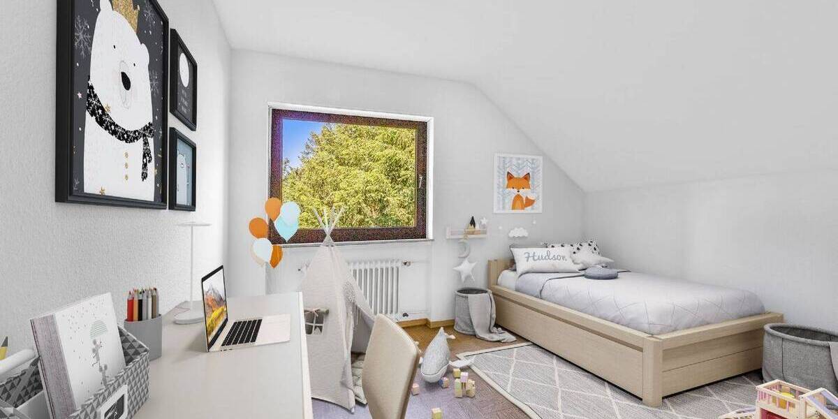 Freistehendes 185 m2 Ein- oder Zweifamilienhaus in Massivbauweise 6 zimmer