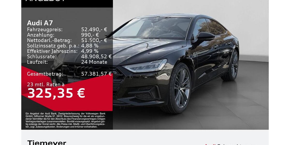 Audi A7 26.926 km 52.490 € Dorsten 46284