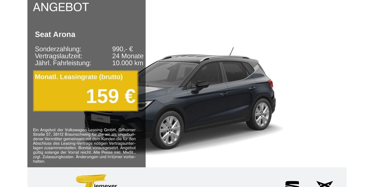 Seat Arona 17.795 km 23.200 &euro; Recklinghausen 45663