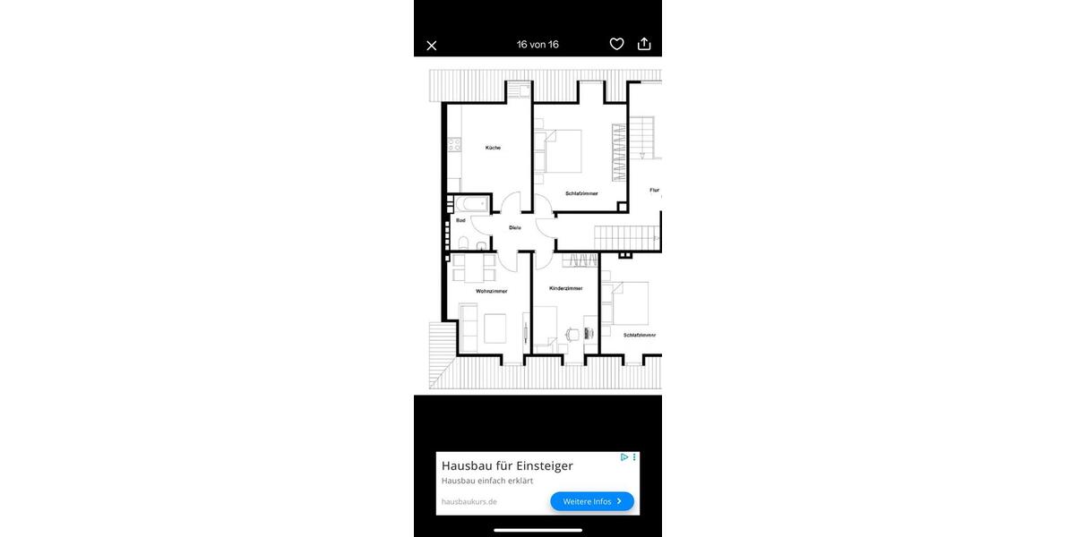Schöne gepflegte 3,5-Zi. Wohnung in Bochum Wattenscheid 3.5 zimmer