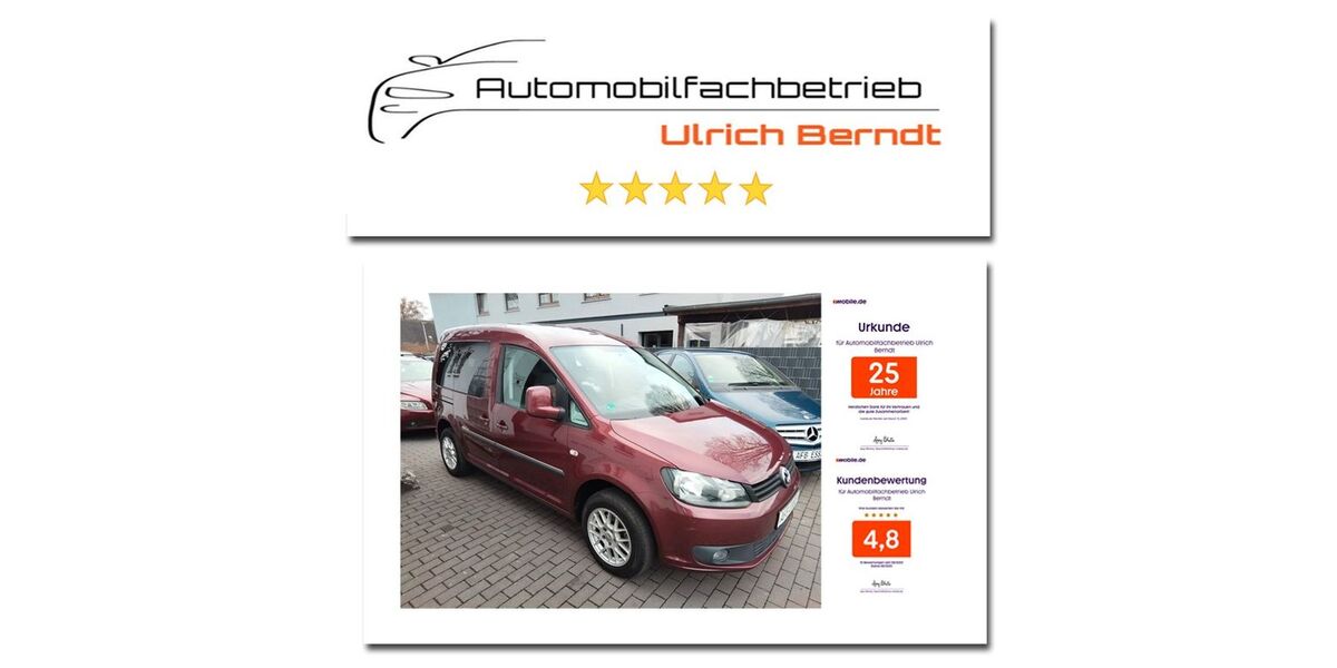 VW Caddy 117.854 km 8.699 &euro; Essen 45307