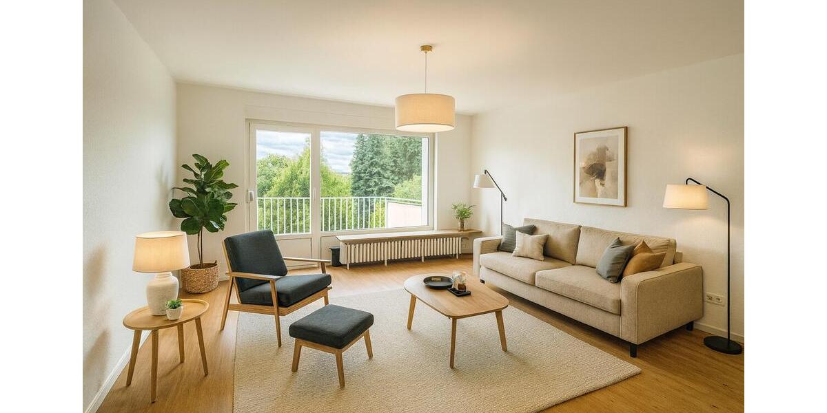 Frisch renovierte Wohnung mit Balkon und Garage - schnell sein! 2 zimmer