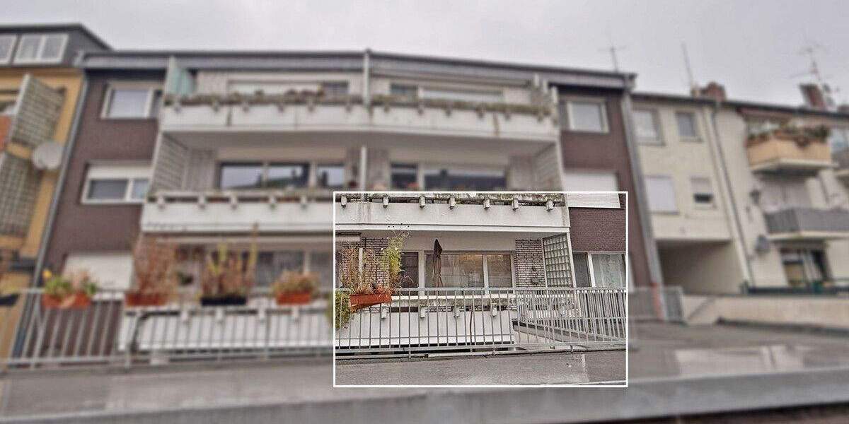 Zentral wohnen in Dinslaken - 3,5-Zimmer-Eigentumswohnung mit Balkon & Garage 3 zimmer