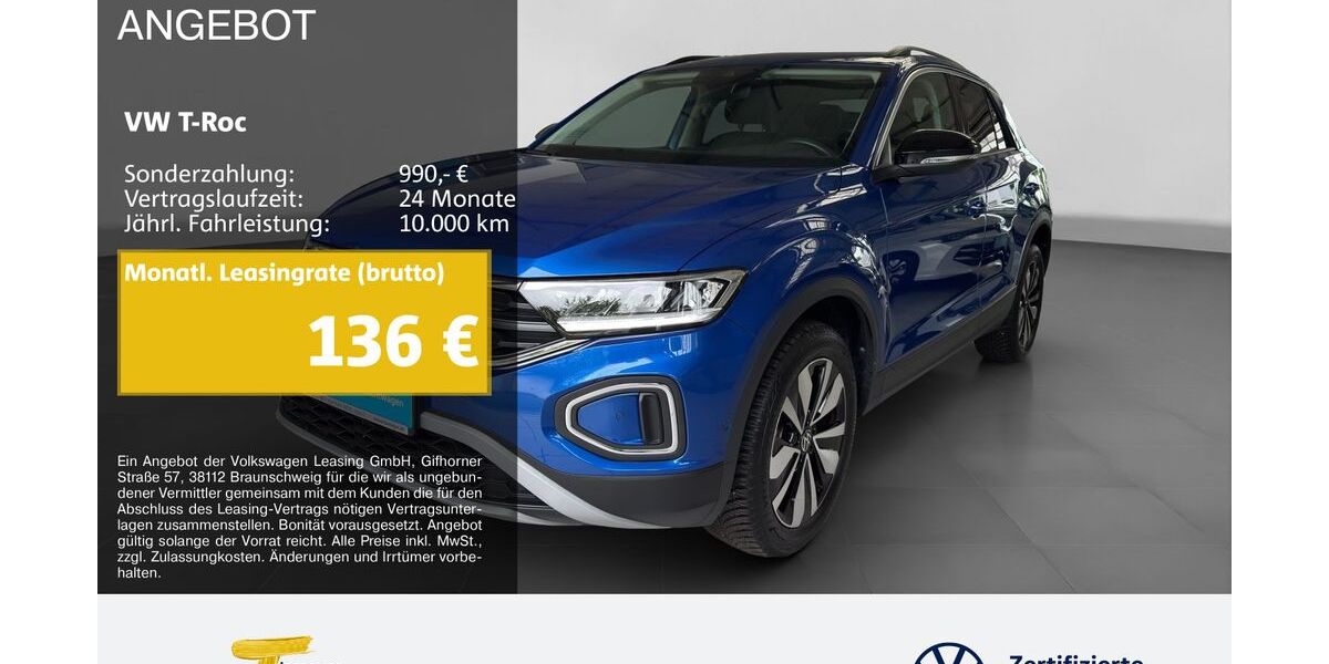 VW T-Roc 13.961 km 20.480 &euro; Gelsenkirchen 45888