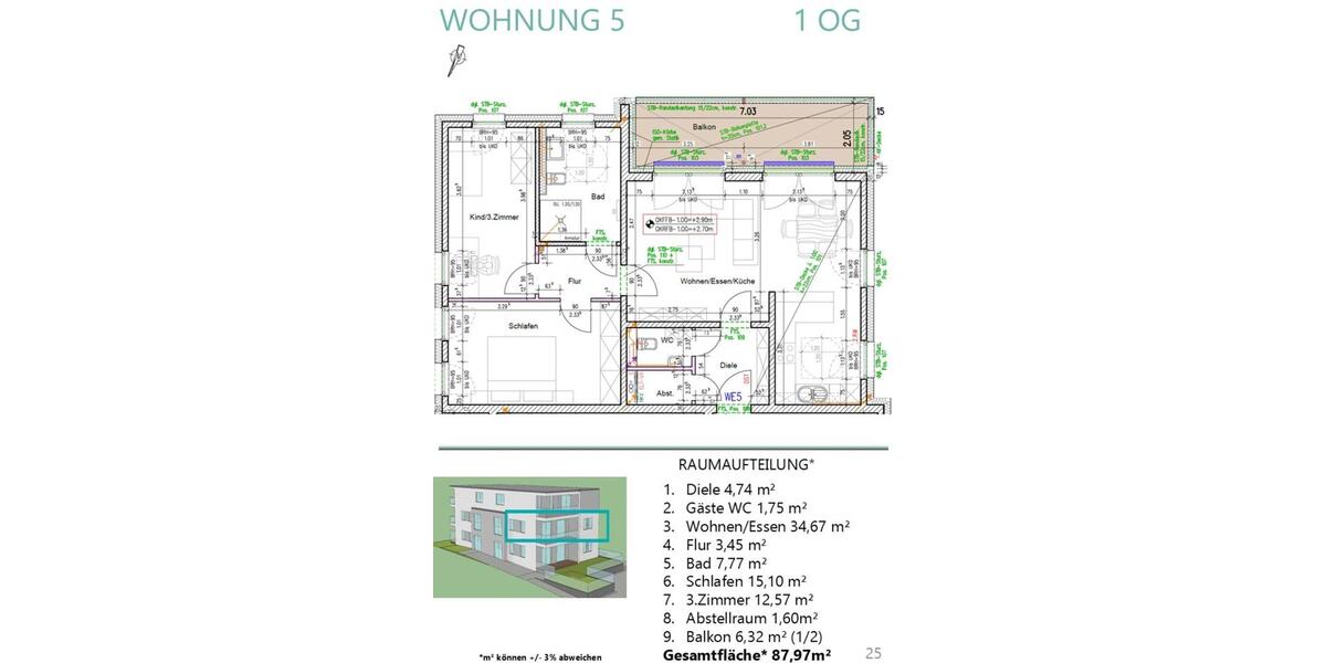 Exklusive Neubauwohnung in Duisburg Baerl zu Juli 2026 zu vermieten! 3 zimmer