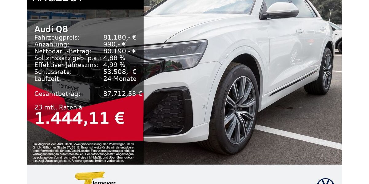 Audi Q8 23.669 km 81.180 &euro; Bochum 44892