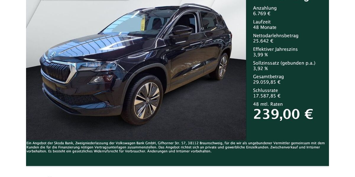 Skoda Karoq 18.496 km 32.352 &euro; Dortmund 44309