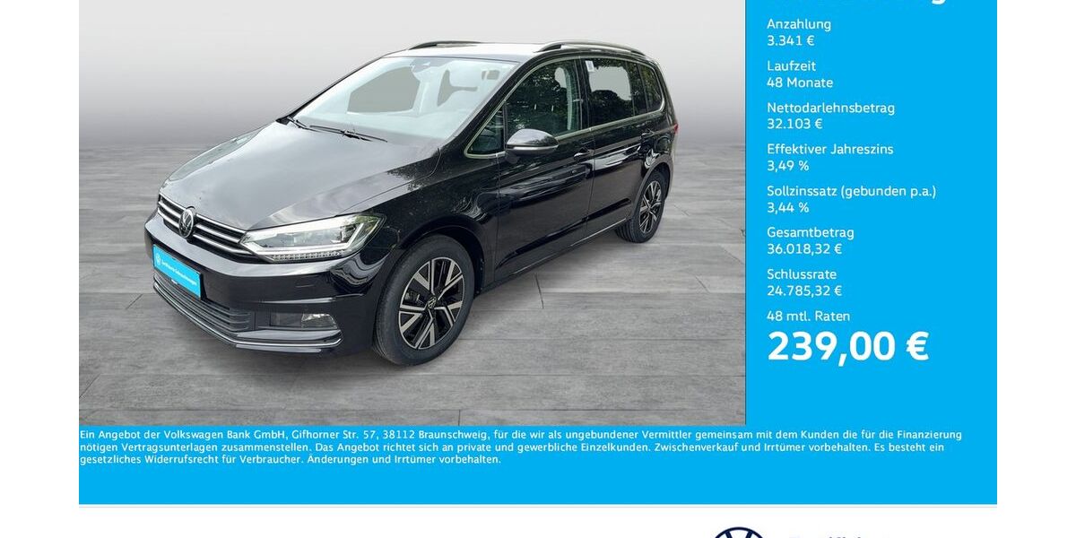 VW Touran 16.740 km 35.411 &euro; Dortmund 44379