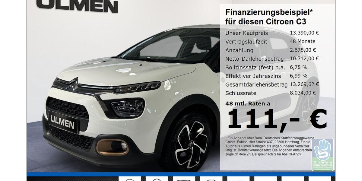 Citroen C3 17.416 km 13.390 &euro; Ratingen 40880