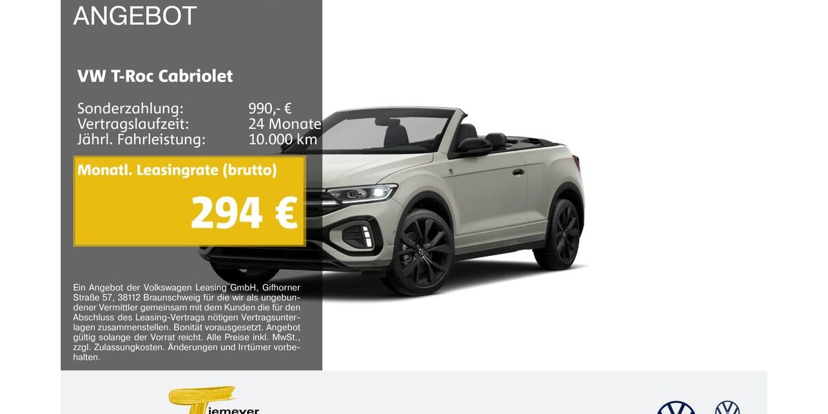 VW T-Roc 14.698 km 34.110 &euro; Castrop-Rauxel 44575
