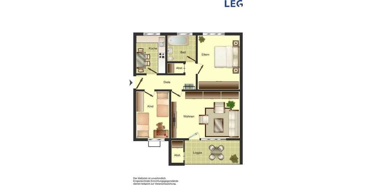 3-Zimmer-Wohnung in Duisburg Wanheimerort 3 zimmer