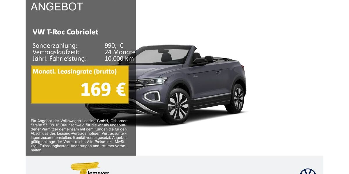 VW T-Roc 20.442 km 23.690 &euro; Dorsten 46282