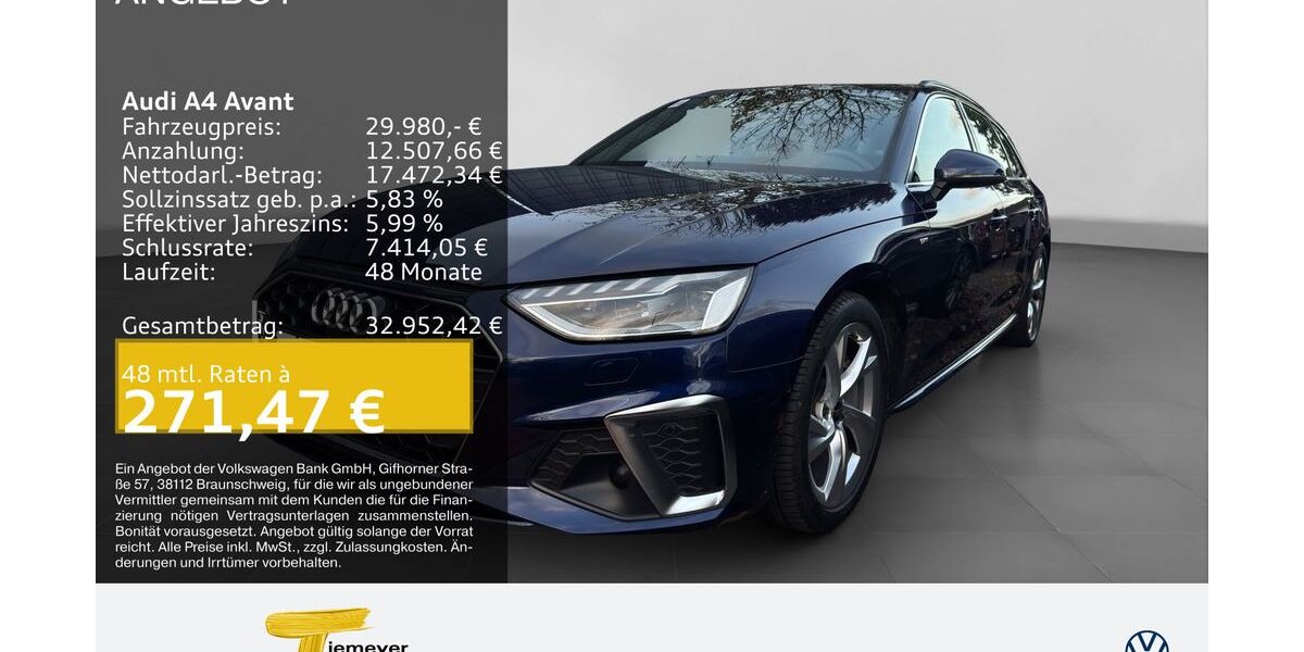 Audi A4 21.815 km 29.980 &euro; Recklinghausen 45663