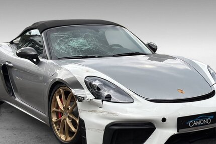 Porsche 718 Boxster Spyder Chrono Schalen PASM Approved 35.563 km 49.900 &euro; Wuppertal 42327