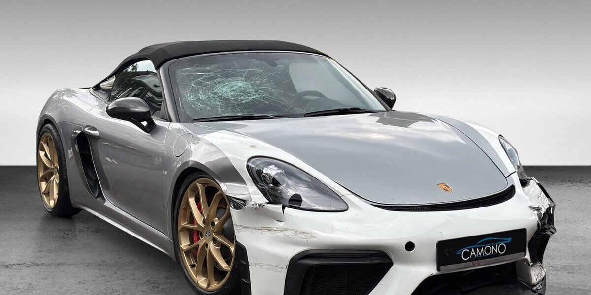 Porsche 718 Boxster Spyder Chrono Schalen PASM Approved 35.563 km 49.900 &euro; Wuppertal 42327