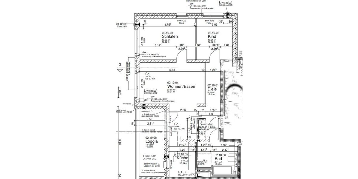 Etagenwohnung Voerde (Niederrhein) - 3 Zimmer, 82 m&sup2;, 475&euro; | Angebot:25539389