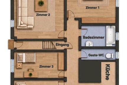 Wohnung Herne Baukau - 5 Zimmer, 116 m&sup2;, 210.000&euro; | Angebot:27045400