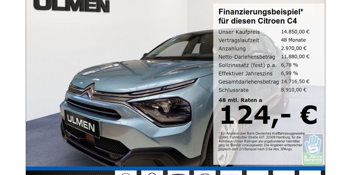 Citroen C4 11.493 km 13.250 &euro; Ratingen 40880