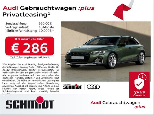 Audi A3 6.480 km 32.940 &euro; Recklinghausen 45657