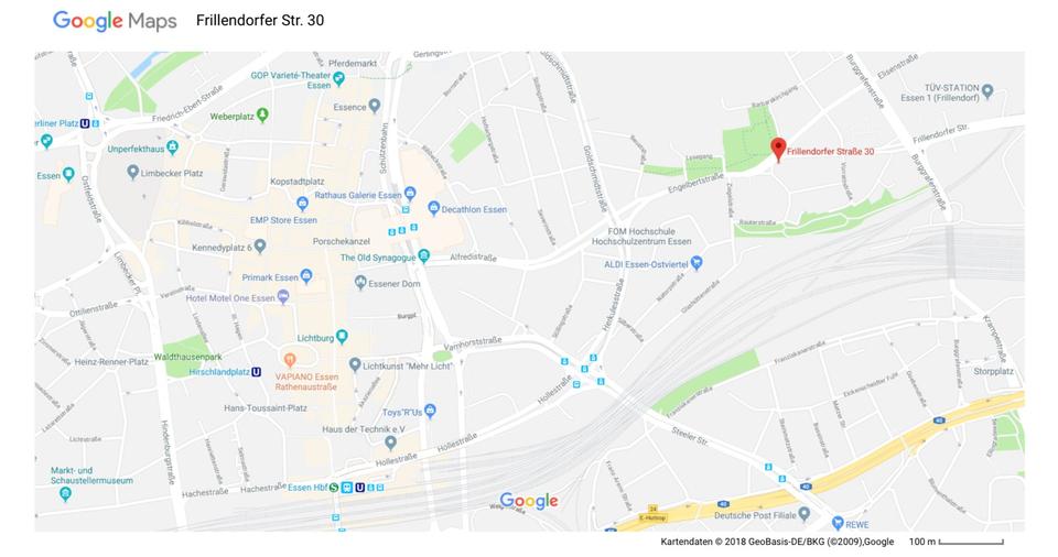 2-Zi. Wohnung Essen-Mitte Frillendorf provisionsfrei 2 zimmer